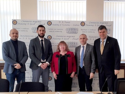 Икономистът Владимир Сиркаров защити докторска дисертация в Свищовската академия